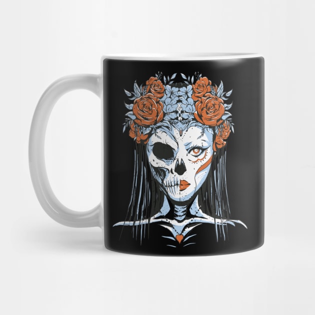 Sugar Skull Queen by LAPublicTees